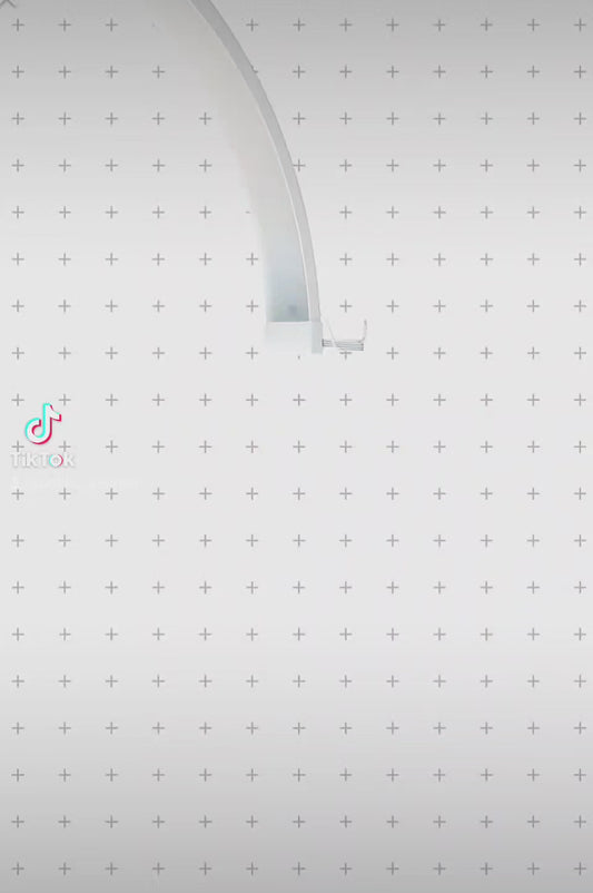 LED Bogen U Förmchen Nageltischlampe mit Strasssteinen