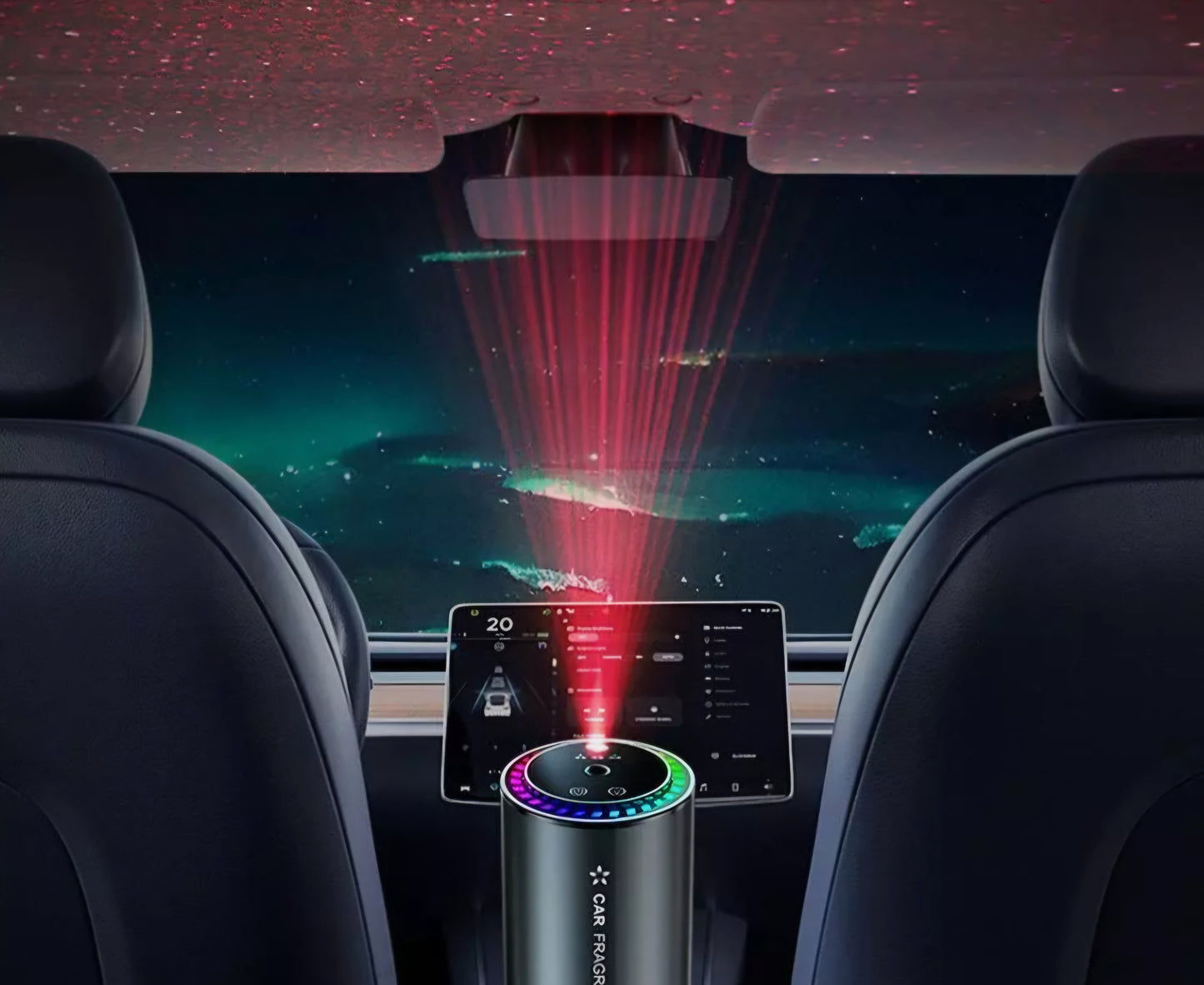 Smart Projektion Auto Aromatherapie Maschine Diffusor mit Sternenhimmel